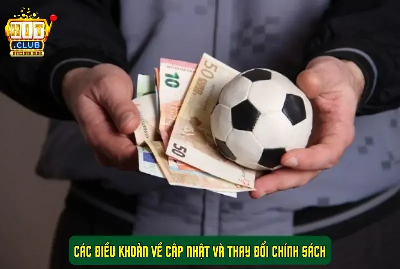 Các điều khoản về cập nhật và thay đổi chính sách