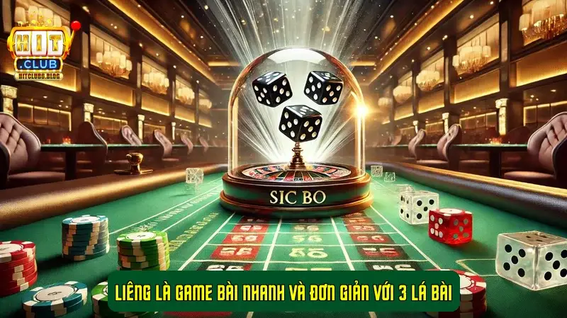 Liêng là game bài nhanh và đơn giản với 3 lá bài